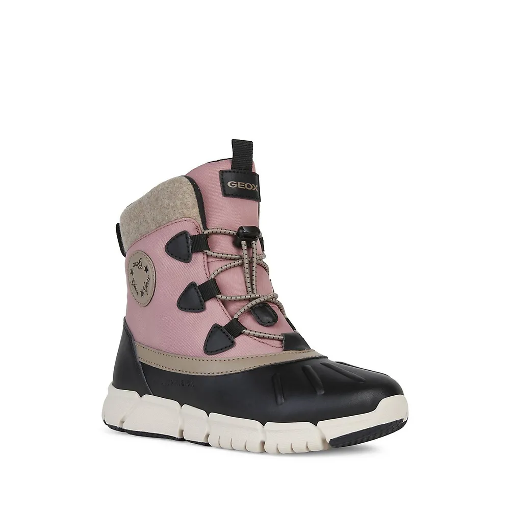 Hudson's Bay Little Girl's Flexyper ABX Waterproof Ankle Boots