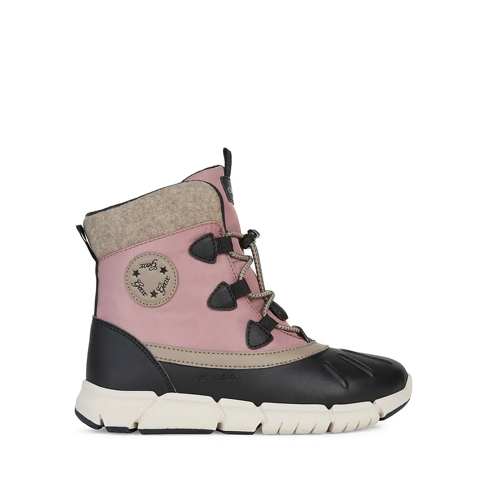 Hudson's Bay Little Girl's Flexyper ABX Waterproof Ankle Boots