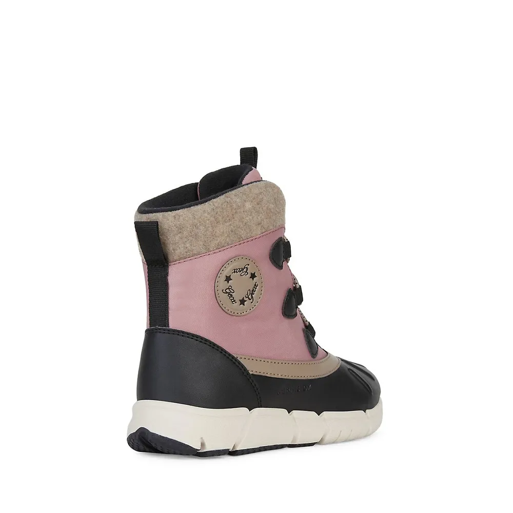 Hudson's Bay Little Girl's Flexyper ABX Waterproof Ankle Boots