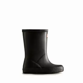 Hunter Black Original Kids First Classic Rain Boot