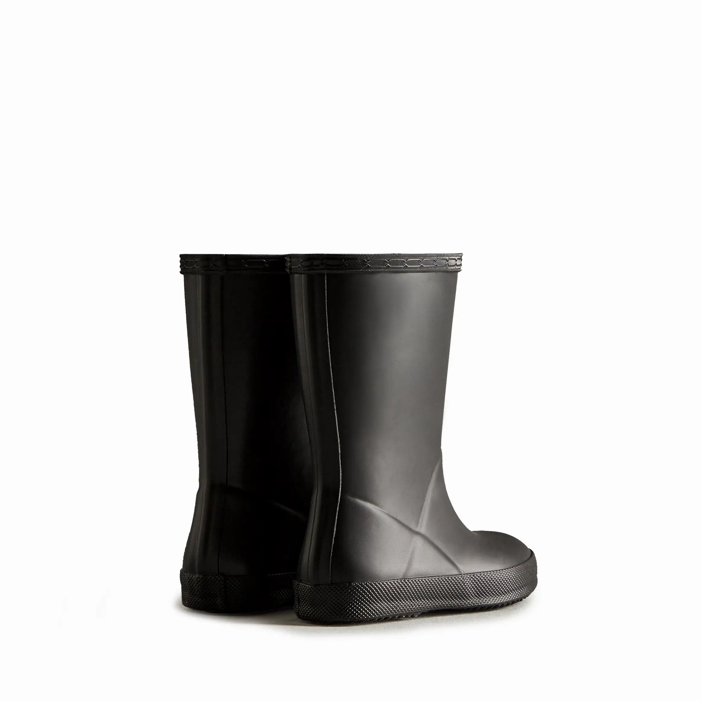 Hunter Black Original Kids First Classic Rain Boot