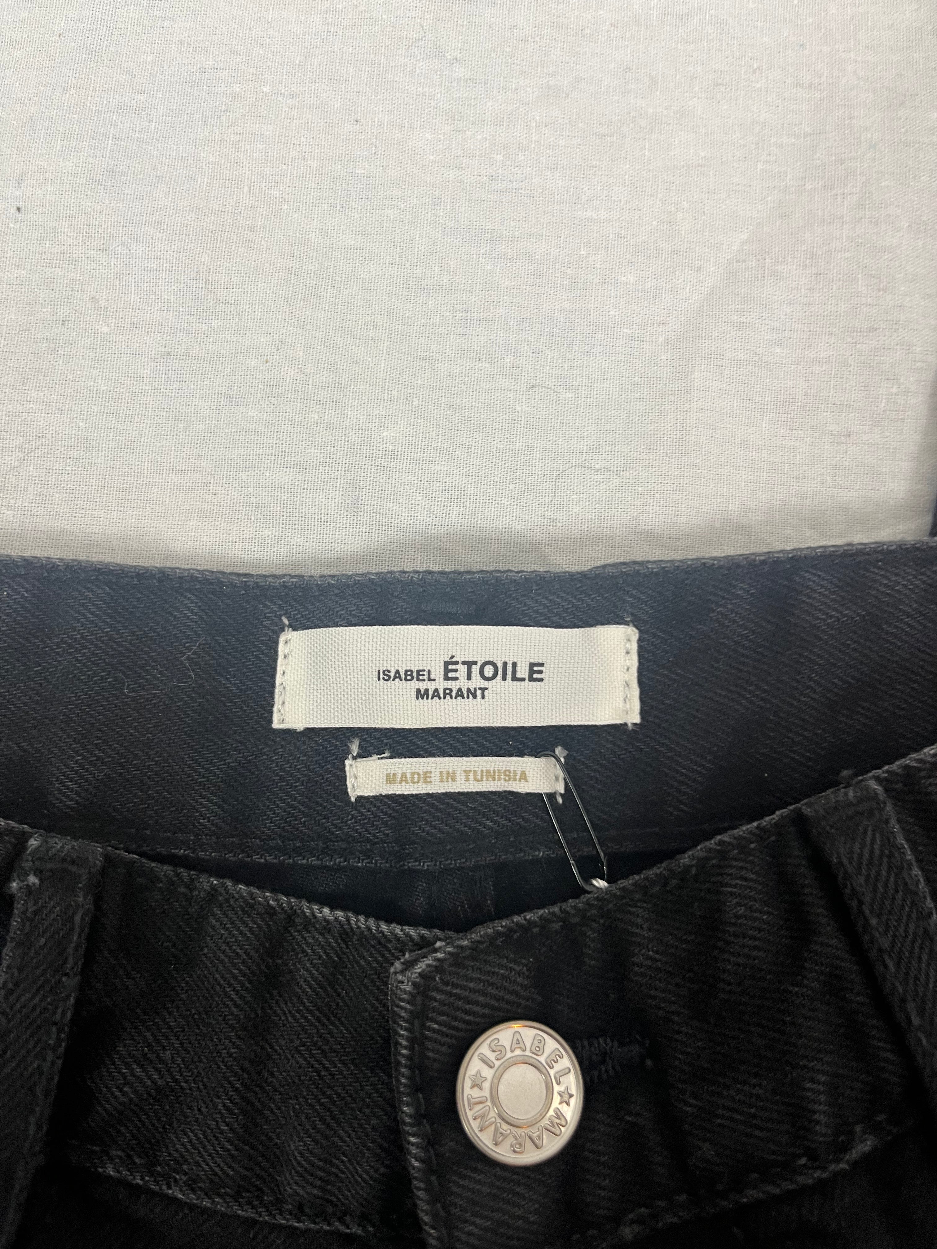 Isabel Marant Brand New 245 Black Belvira Jeans S