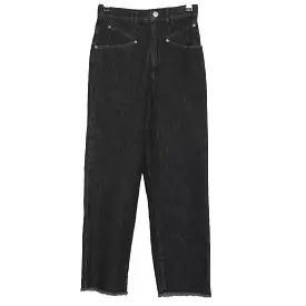 Isabel Marant Brand New 295 Black Dilali Crop Jeans XXS/XS