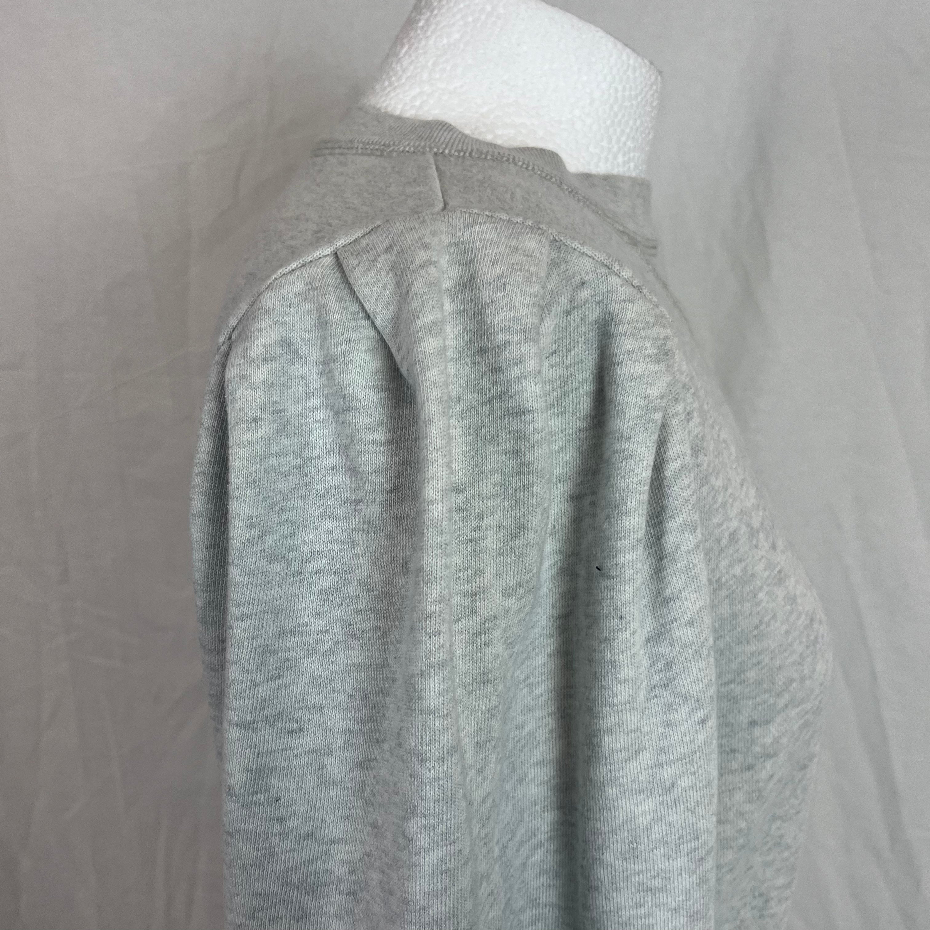 Isabel Marant Etoile Pale Grey Marl Crewneck Sweatshirt S