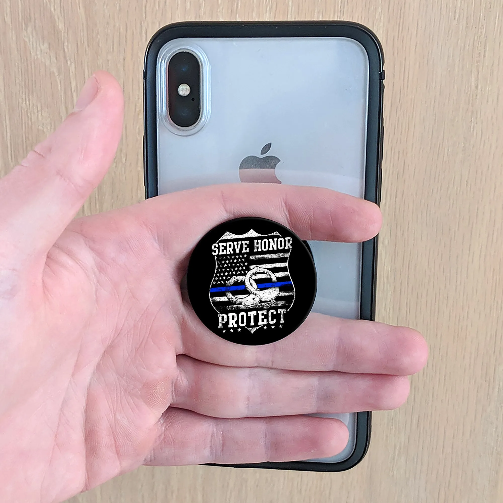 Law Enforcement Serve Honor Protect Phone Grip