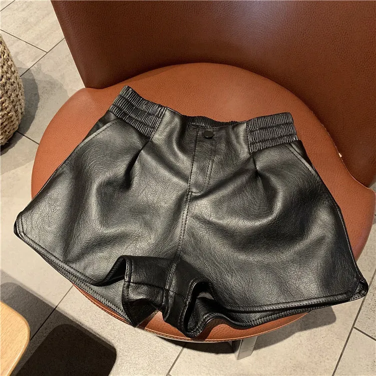 Leather Hot Girl Boots Pants