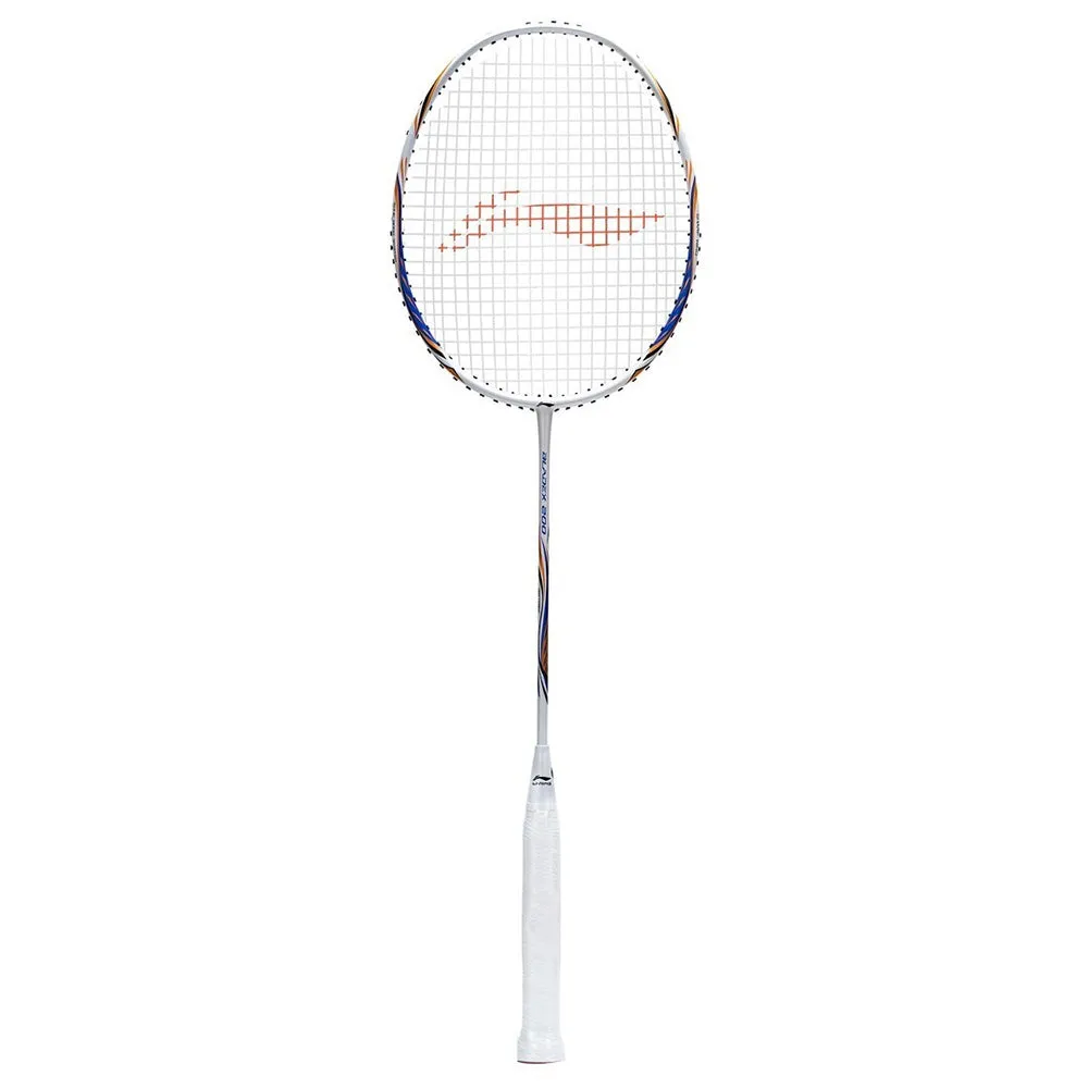 Li-Ning Bladex 200 R-Series Strung Badminton Racquet (White/Blue)