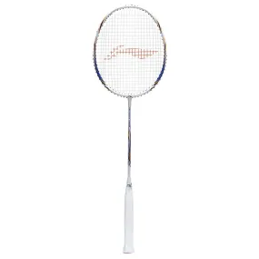 Li-Ning Bladex 200 R-Series Strung Badminton Racquet (White/Blue)