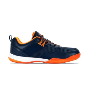 Li-Ning Men's Attack Pro IV Badminton Shoe (Navy/Orange)