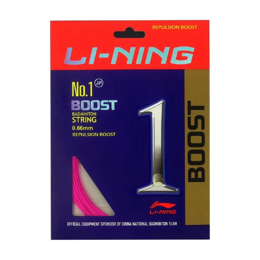 Li-Ning No. 1 Boost Badminton String (Pink)