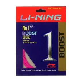 Li-Ning No. 1 Boost Badminton String (Pink)