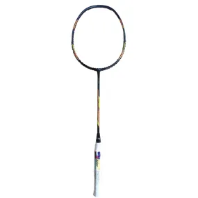 Li-Ning Super Series SS99 Plus Strung Badminton Racquet (Charcoal/Navy/Lime)