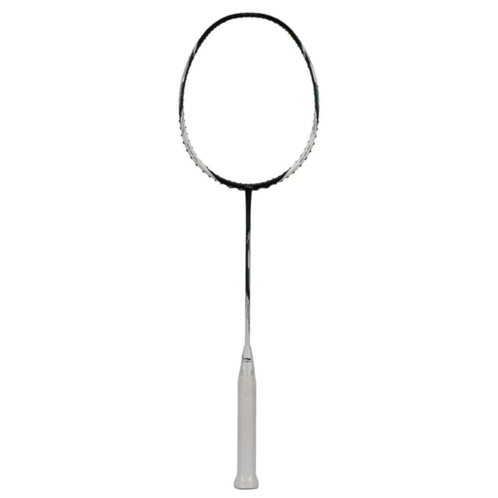 Li-Ning Tectonic 9 Unstrung Badminton Racquet (Black/White)