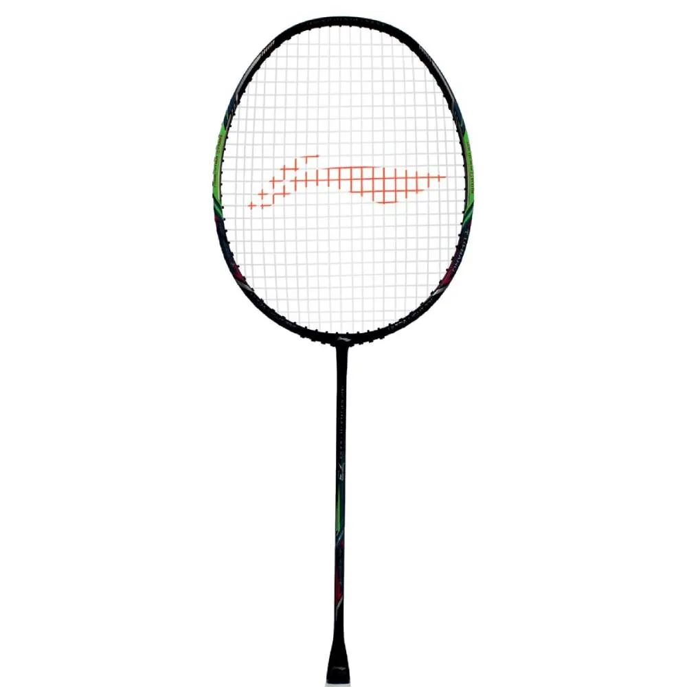 Li-Ning Windstorm Nano 73 Unstrung Badminton Racquet (Black)