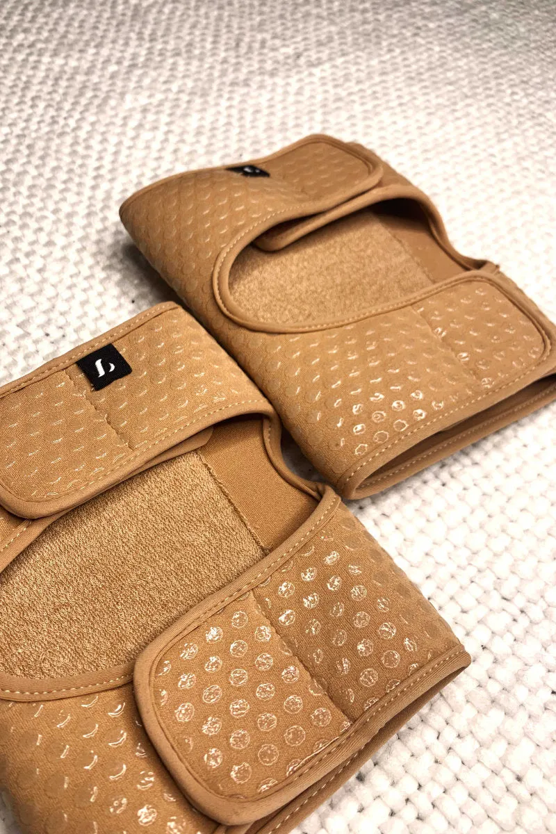 Lunalae Velcro Sticky Grip Kneepads - Sand