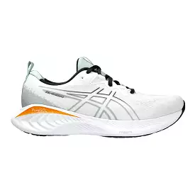 Men's Asics GEL-Cumulus 25, White/Black, 15 D Medium