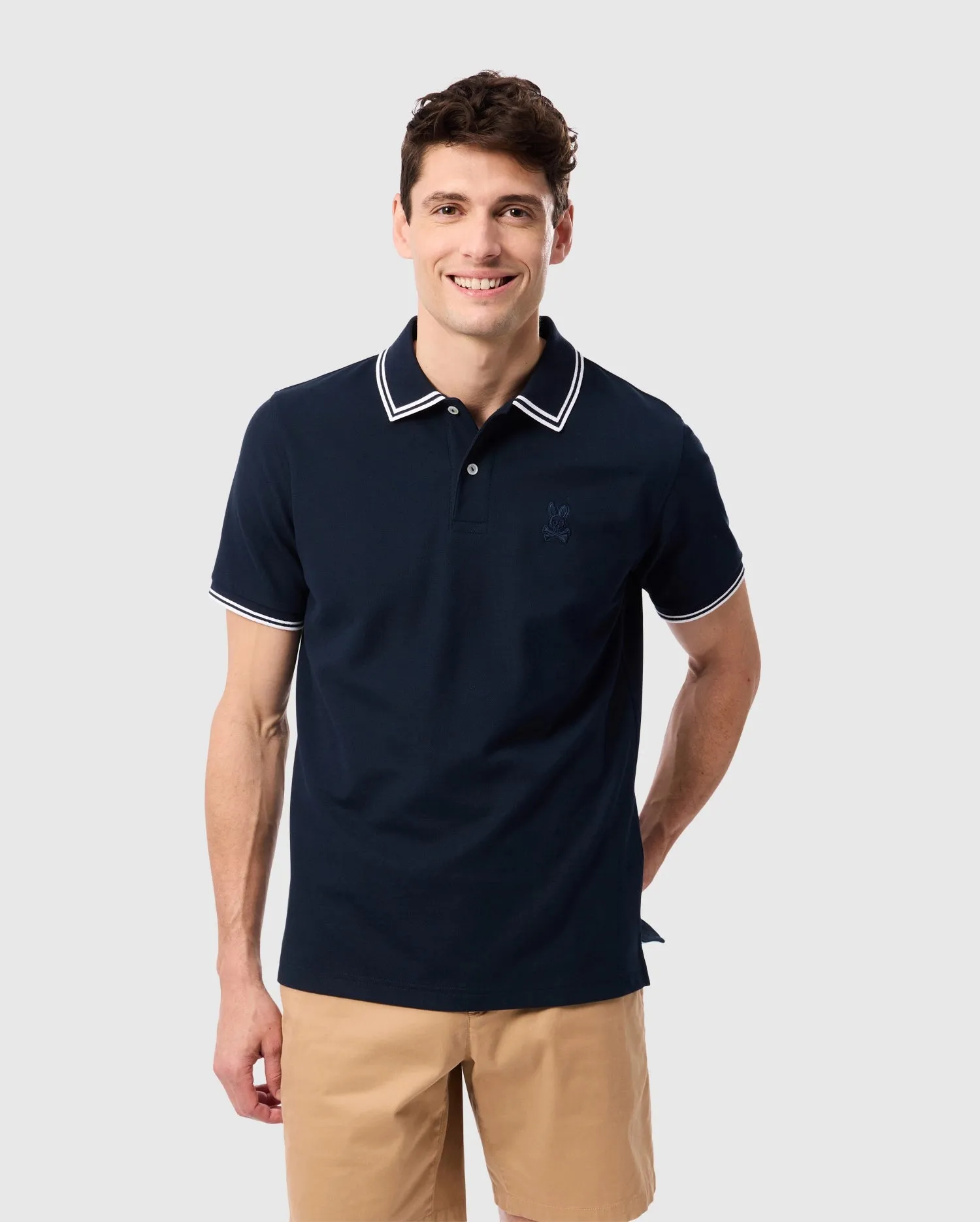 MENS BELTON PIQUE POLO - B6K575C200