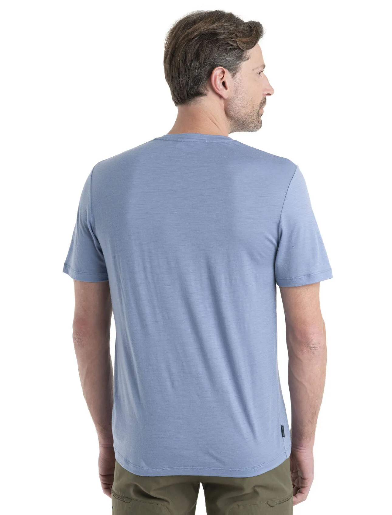 Mens Tech Lite II SS Tee Skiing Yeti