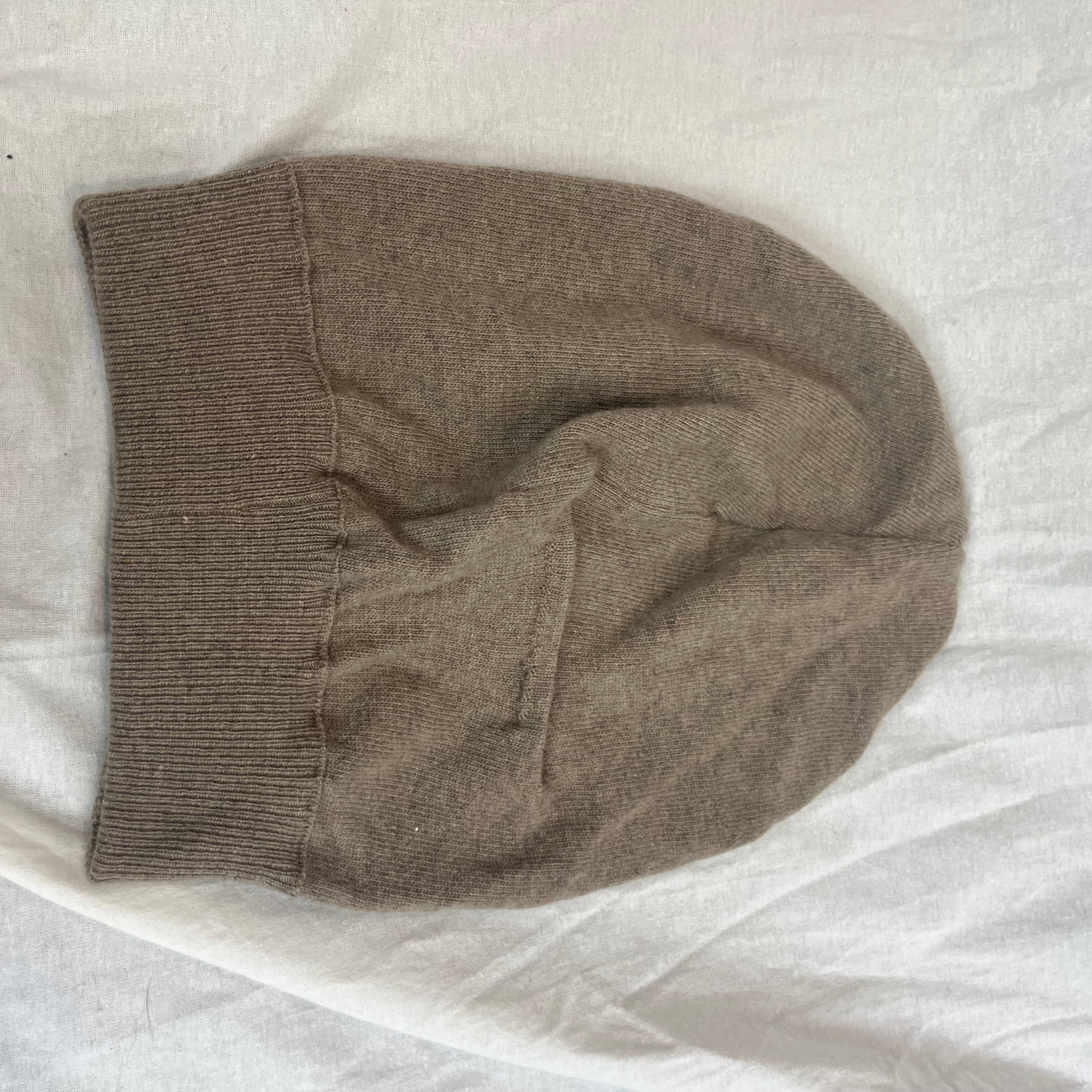 Moncler Brand New Cocoa Knit Wool Beanie