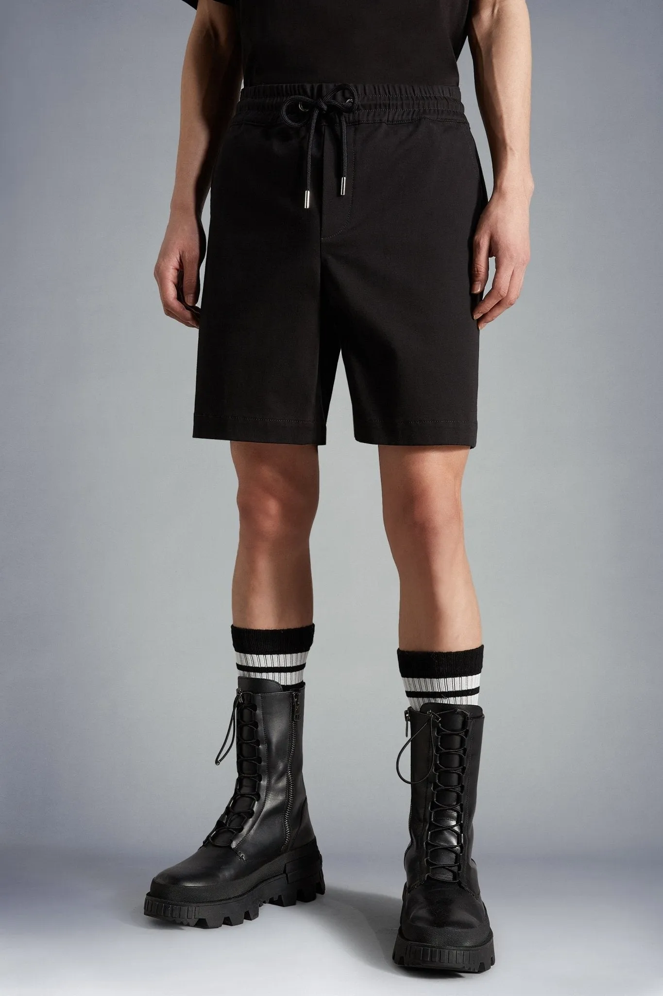 Moncler Short en gabardine