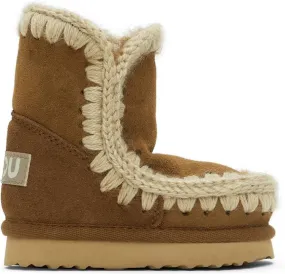 Mou Baby Tan Suede Ankle Boots