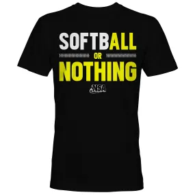 NSA Softball or Nothing Short Sleeve Shirt