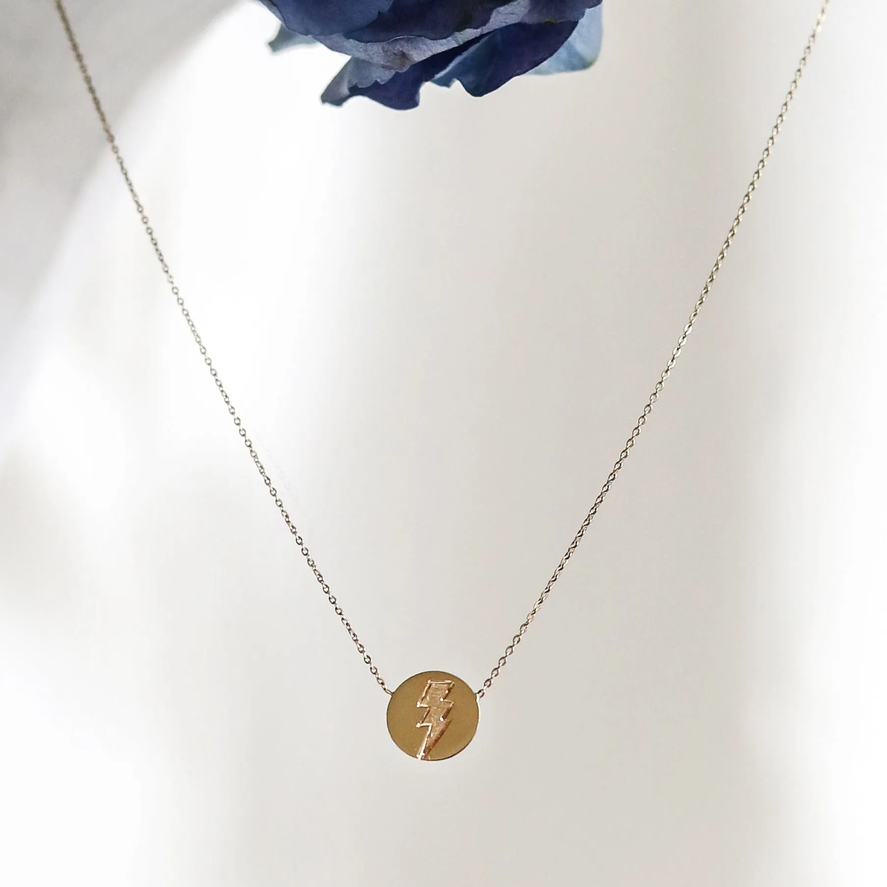 OLIVER BOLT Disc Necklace