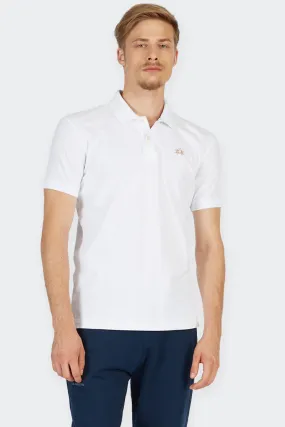 POLO A MANICA CORTA SLIM FIT BIANCA