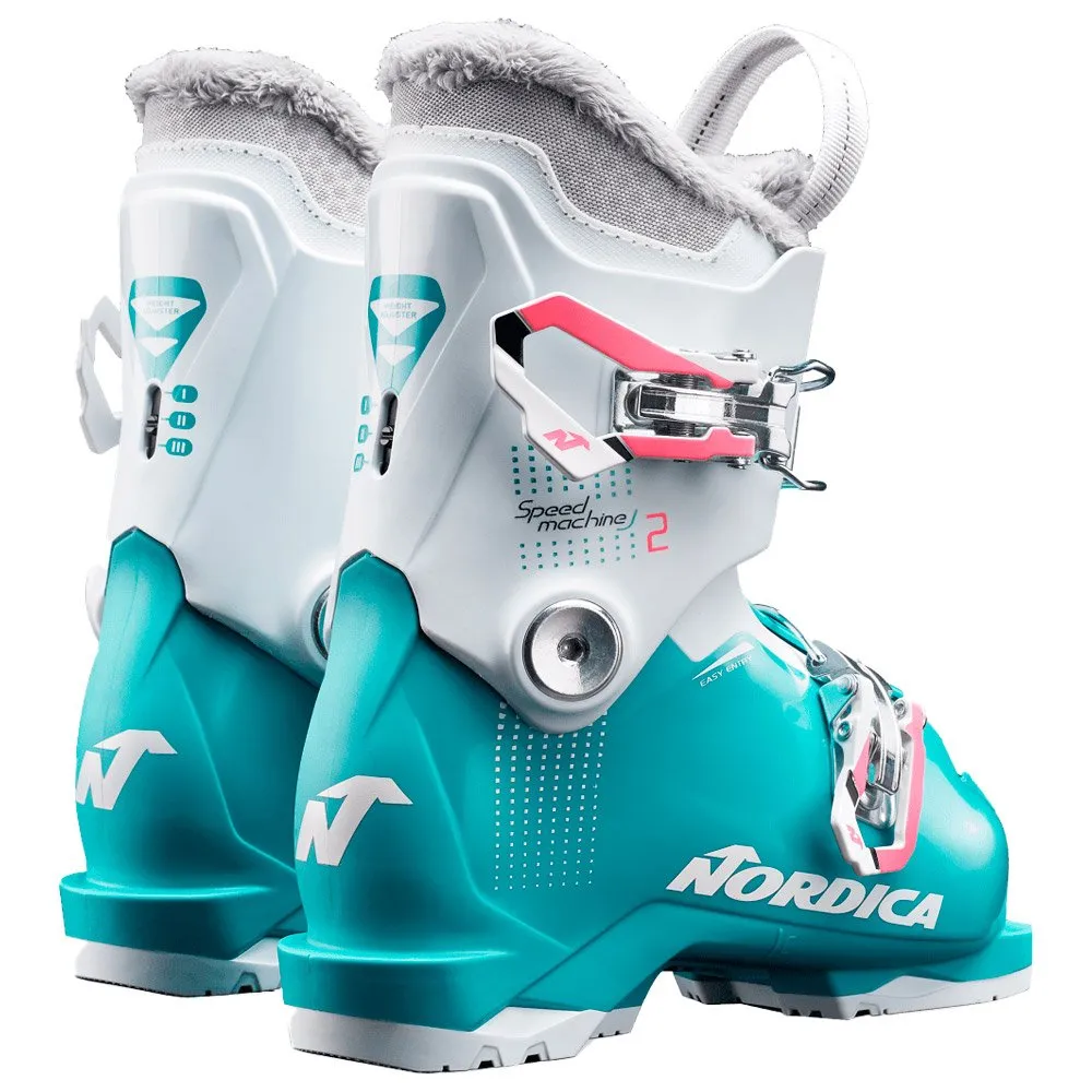 Ski boots Nordica ---Speedmachine J 2 Girl Light Blue White Pink