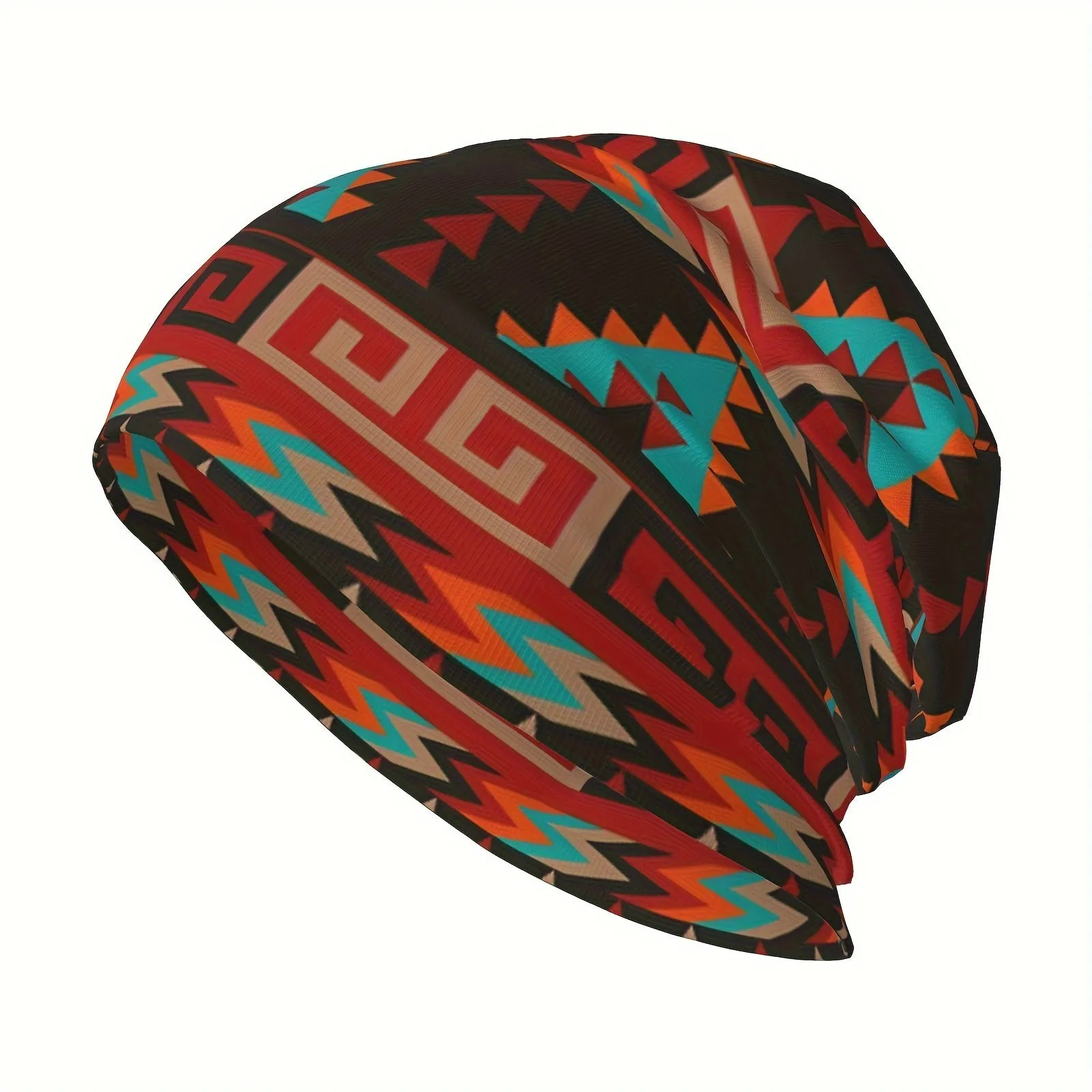 Southwest Pattern Skullies Beanie Cap For Men And Women - Thin Autumn/Spring Ski Hat