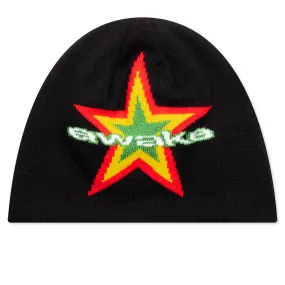 Star Logo Beanie - Black