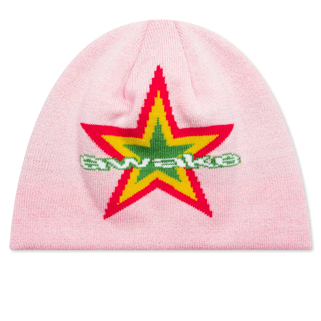 Star Logo Beanie - Pink