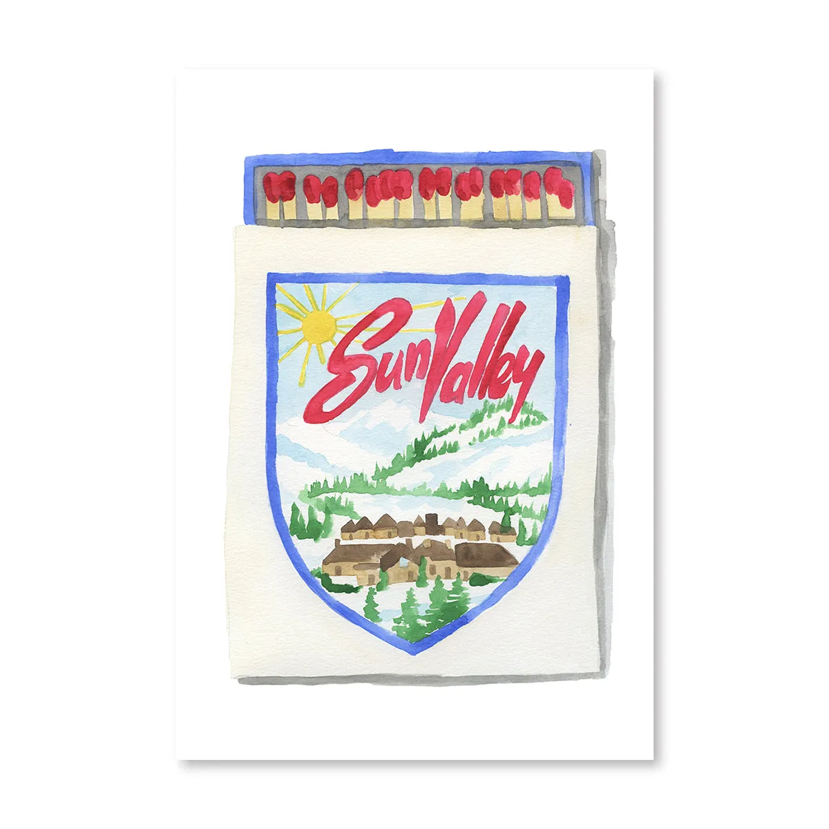 Sun Valley Idaho Matchbook