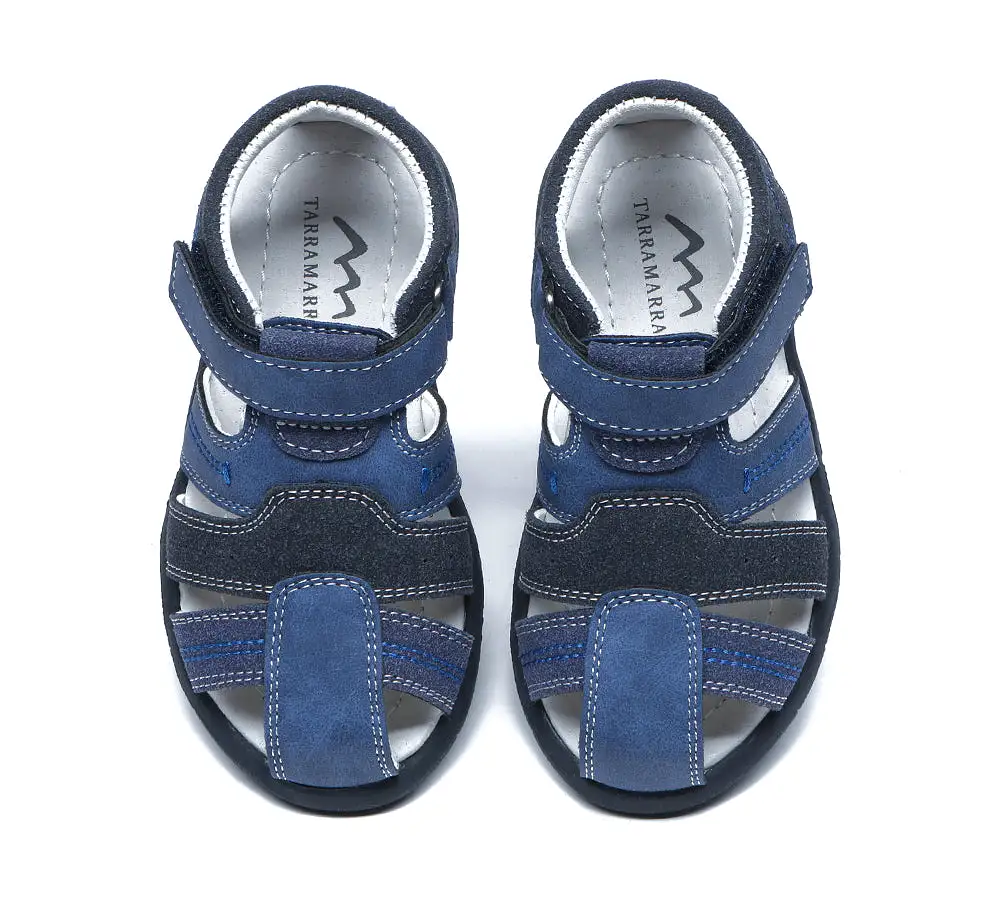 TARRAMARRA Kids Hook And Loop Roma Easy Walk Sandals