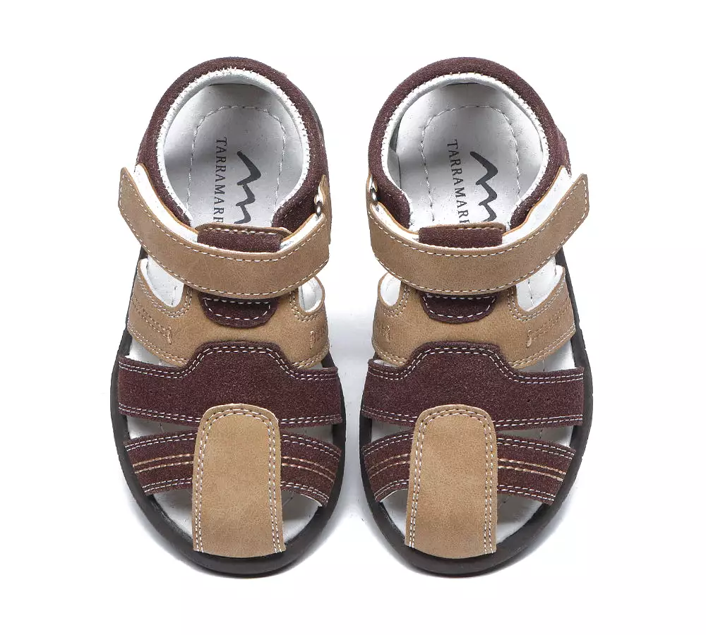 TARRAMARRA Kids Hook And Loop Roma Easy Walk Sandals