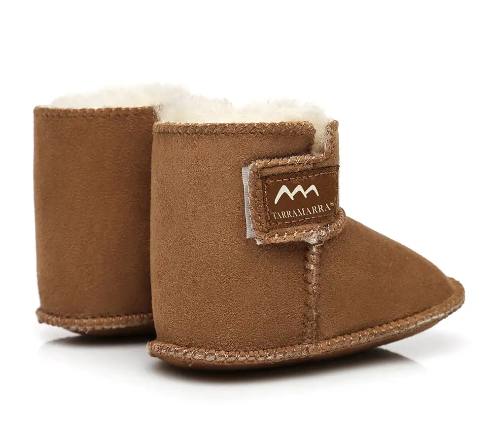 TARRAMARRA Premium Australian Sheepskin Baby Booties