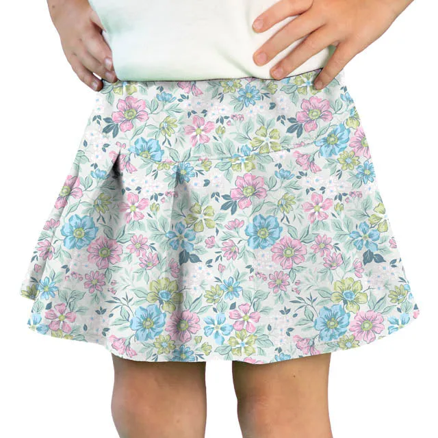 Tennis Skort - Dainty Flowers