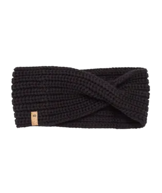 Tentree Cotton Headband In Meteorite Black