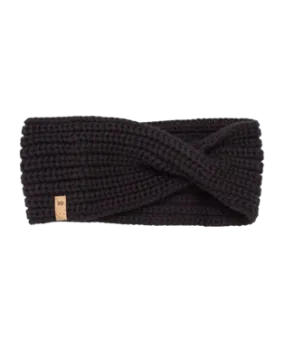 Tentree Cotton Headband In Meteorite Black