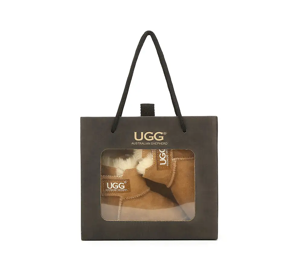 UGG AUSTRALIAN SHEPHERD As Ugg Australian Sheepskin Baby Bootie With Gift Box Eliana