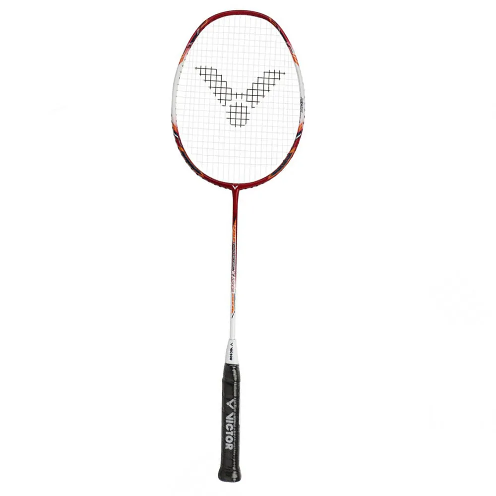 Victor Thruster K DF 90 Unstrung Badminton Racquet (Brown/White)