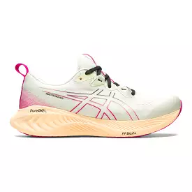 Women's Asics GEL-Cumulus 25, Whisper Green/Pink Rave, 10.5 B Medium