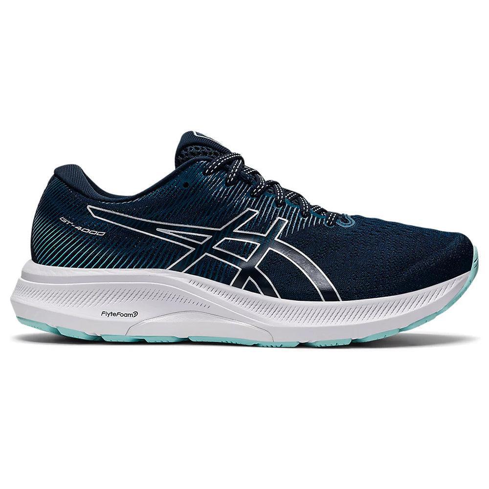 Women's Asics GT-4000 3, French Blue/Pure Silver, 8.5 D Wide