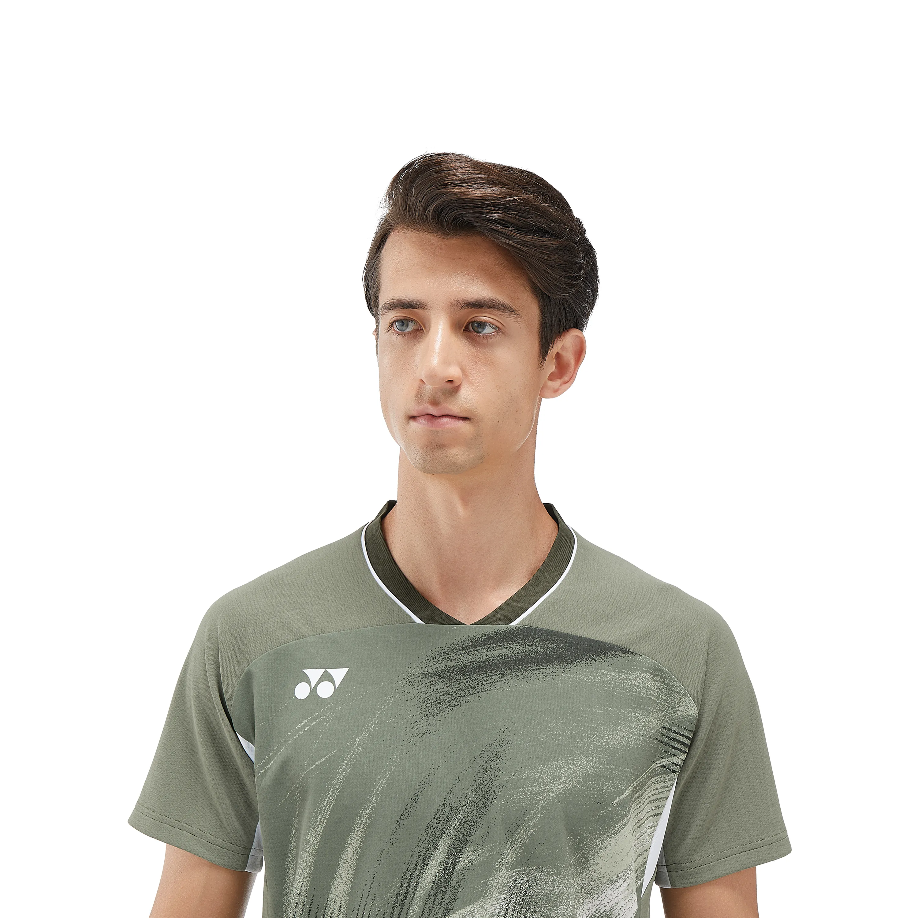 Yonex Badminton/ Tennis Sports Shirt 10568EX Light Olive MEN'S