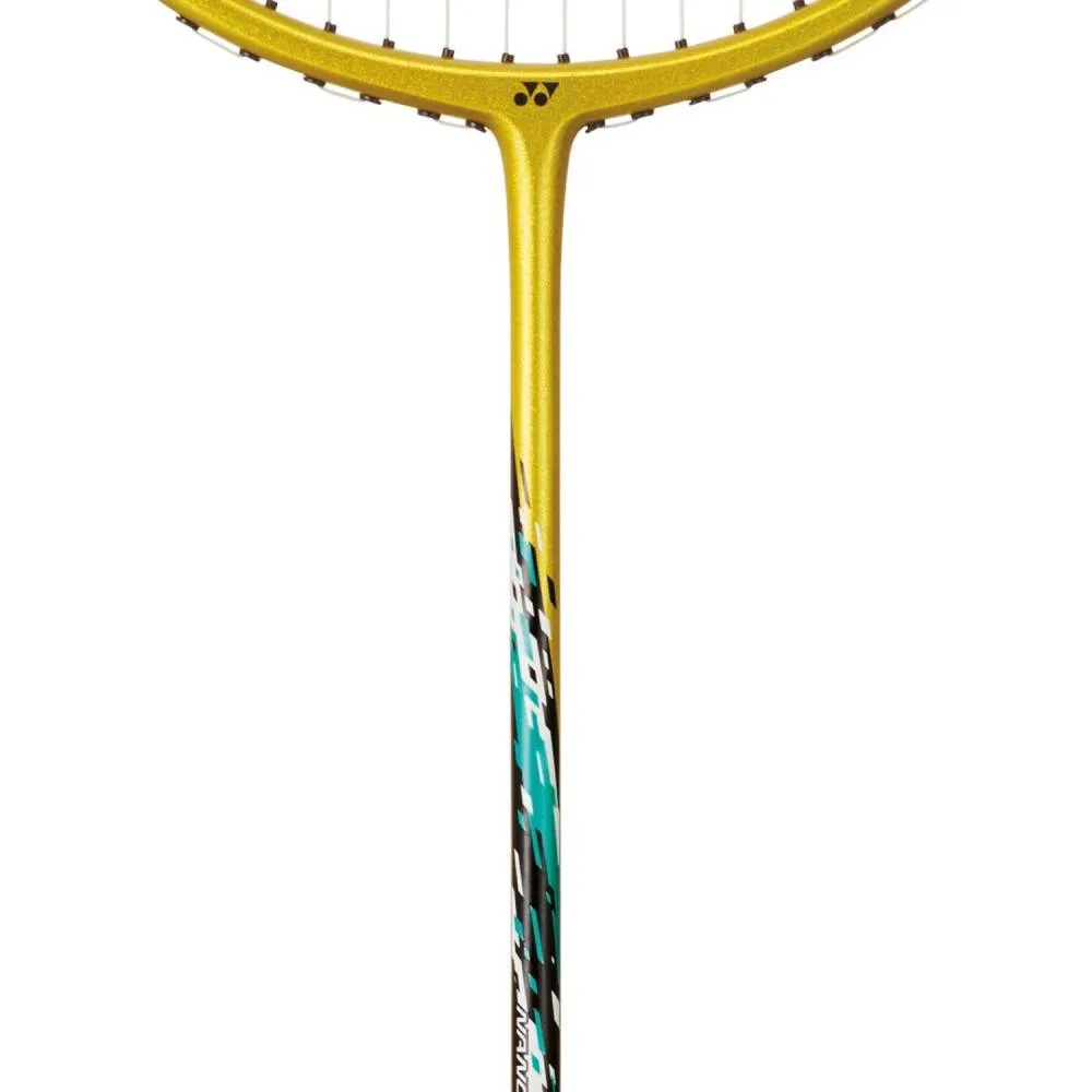 YONEX Nanoflare 001 Feel Strung Badminton Racquet (Golden)