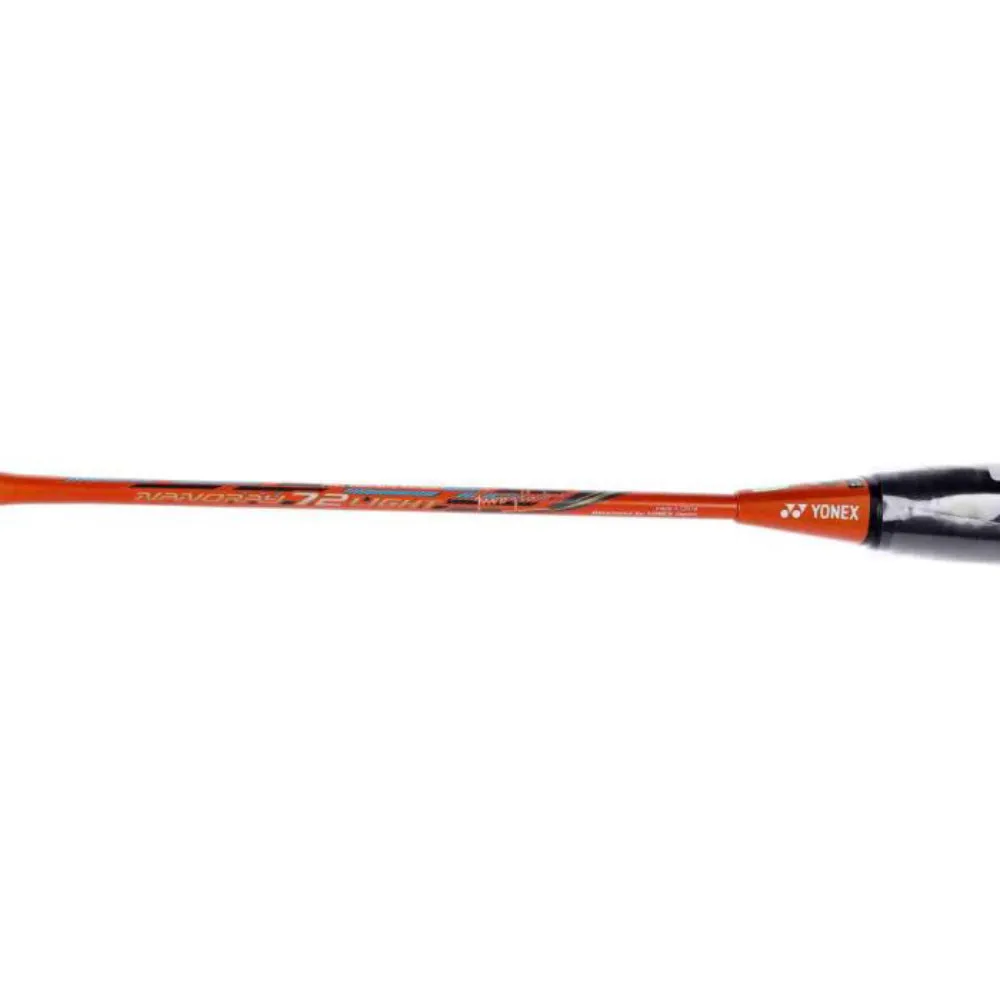 YONEX Nanoray 72 Light Strung Badminton Racquet (Orange)